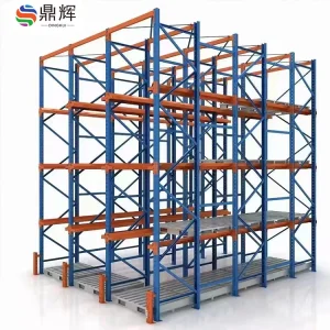 Customized Size 1500kg Load Capacity Pallet Racking China Drive Drive Stacking Racks & Shelves garage shelving