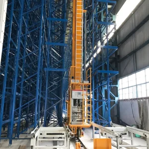 Heavy Duty Asrs Stacker Crane for High Density Automated Pallet Storage System