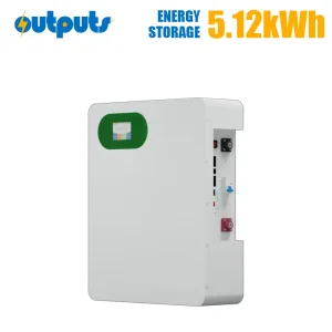 5kwh 10kwh Sistema de Almacenamiento de Energía Montado en Pared Escalable para Balcón con Pantalla Táctil para Hogares Solares