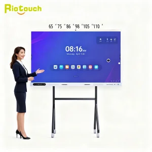 All in One 110 Inch Interactive Flat Panel with Extra Large Size for Large Rooms Versatile Interactive Smart Board Interactive Whiteboard