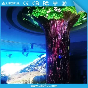 Curved LED Display Indoor P2 P2.5 P3 P4 P5 Soft LED Module Curved Flexible LED Display Screen