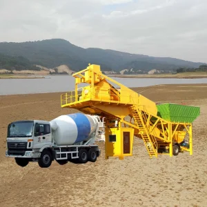 Car Mixer Concrete Batching Plant