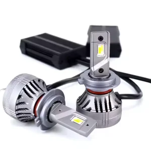 LANSEKO Super Bright 6000LM 30W ST1 H7 H11 9005 9006 9012 App Control Smart LED Headlight Bulbs With Cooling Fan for Car