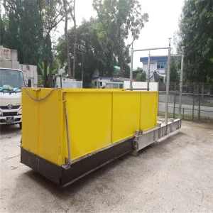 Retractable Work Platform for Load and Unload for Loading Docks