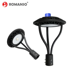 Romanso LED Garden Light 60W Post Top IP65 Waterproof and Aluminium Housing with 5yaers Warranty Lighting