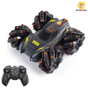 Wholesale Double-Sided Spray Stunt Remote Control Car with Light and 360 Degrees Rotation in Place One-Click Demonstration RC Car Kids Toy Hot Sale 2025