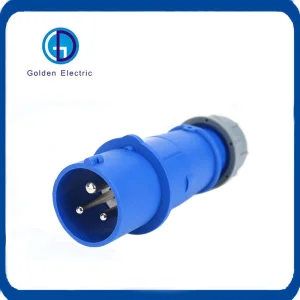 Conector e tomada industrial à prova d'água