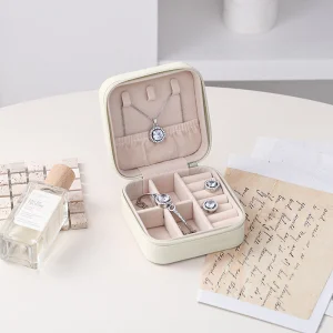 Travel Leather Waterproof Jewelry Gift Box