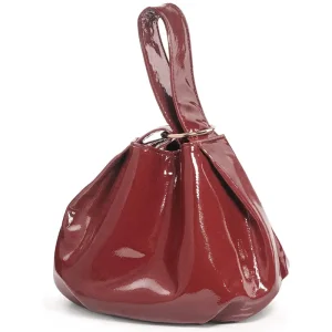 Wholesale Women's Shiny Clutch Patent Leather Vegan Leather Small Handbag