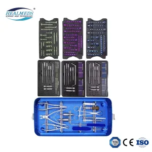 CE Certified Orthopedic Locking Plate Set for Fracture Fixation Stainless Steel Sistema De Placa De Bloqueo Medical Implants