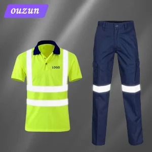 Ropa de trabajo protectora y reflectante personalizada