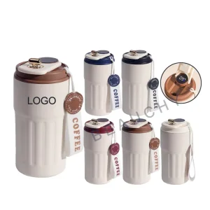 Insulated Smart Drink Ware Smart Coffee Tumbler with Temperature Display Lid