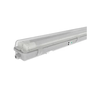 IP65 Weatherproof Tri-Proof LED Light Fixture Vapor Tight for Indoor Industrial Warehouse Parking Lot Use