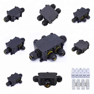 Outdoor IP68 Waterproof Junction Box 5 Way Electrical Plastic Enclosure