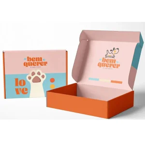 Printed Cardboard Corrugated Custom Boxes with logo Packaging