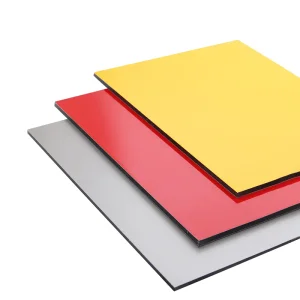 Hot Selling Building Column Cladding Exterior Wall Dexorative Fireproof 3mm 4mm Pvdf Various Colour Alucobond Aluminum Panels