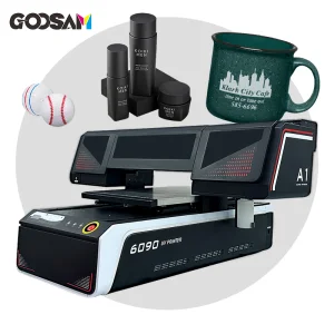 6090 Digital Flatbed LED UV Printer 60X90 Big 3D UV Flatbed Printer Tx800/XP600 for MDF