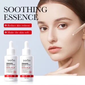 Ceramide &amp; Vitamin E Chemical Liquid Serum 40ml for Face Barrier Repair Soothing Sensitive Skin &amp; Firming for Sensitive Skin
