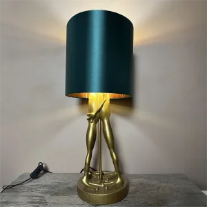 Modern Ambient Light Desk Lamp Creative Resin Night Ornaments Home Decor Table Decorative with Animal Pattern