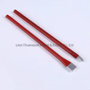 Point Flat Cold Stone Masonery Wood Chisel
