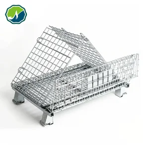 Foldable Steel Wire Mesh Storage Cages