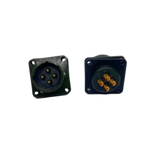 26482 Ms3112 14-4s Conector circular de bayoneta a prueba de agua de Amphenol para entornos difíciles