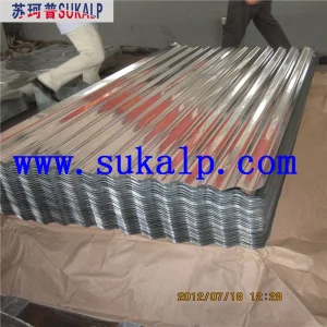 Pre Galvanized Steel Sheet Colored Corrugated Steel Sheets
