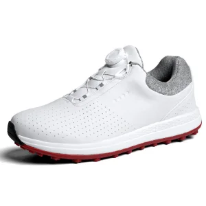 Spring/Summer Golf Shoes for Men Cotton Lined Spikes Non-Slip Traction Nubs Casual Outdoor Sports