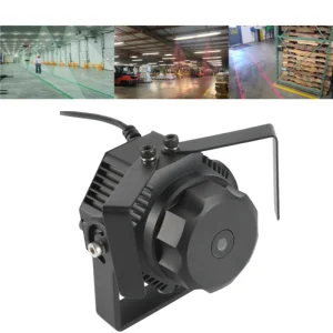 Automatic Shift Three Colors Green Red Blue Virtual Laser Warning Lamp for Industrial Sites Vehicle Pedestrians Safety