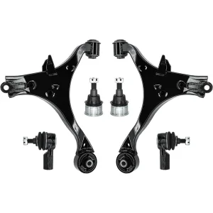 Replacement Front Lower Stabilizer Links Auto Control Arm Ball Joint Outer Tie Rod Suspension Kits for -Honda -Civic 2001-2005 Acura