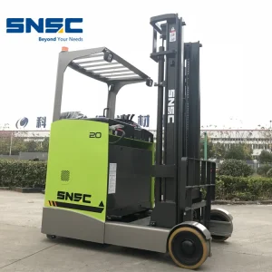 New Seat Multi-Directional Pallet Reach Forklift 1.5 Ton 2ton Full Electric Reach Stacker Truck for Sale