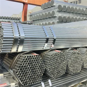 China Galvanized Round Steel Pipe For Greenhouse