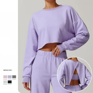 Moletom Cropped Feminino