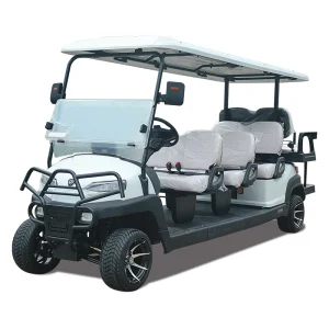 Customizable CE Certificated 8 Seater Electric Golf Cart Buggy with Lithium Battery | Resort &amp; Hotel Shuttle Car for Sale