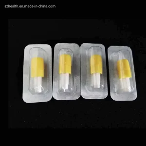 CE ISO Approved Disposable Medical Luer Lock Heparin Cap Individual Package