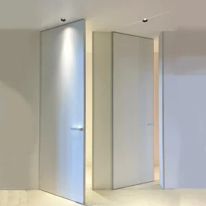 Modern Interior Bedroom Frameless Door