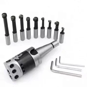 REALMAX F1 Boring Head Machine Tools Adjustable 50mm 75mm 100mm 2 Inch 3inch 4inch NTMTR8C20 Rough Boring Head 1 Set Boring Head
