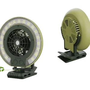 4500 6000mAh Battery Table Cordless Outdoor Fan USB 3 Speeds Desk Fan Rechargeable Portable LED Camping Light