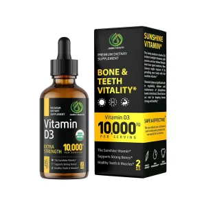 Vitamin K2+D3, Immune System Balance, Fortified Heart &amp; Bones, Brain &Nerve Support, Premium Dietary Supplement
