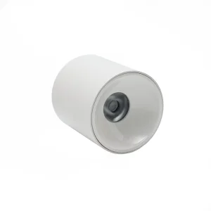 Minimalist LED Surface-Mounted Anti-Glare Round Downlight 12W CREE Chip LED Ra>95, Aluminum Body, Beam Angle 36° D80mm*H85mm