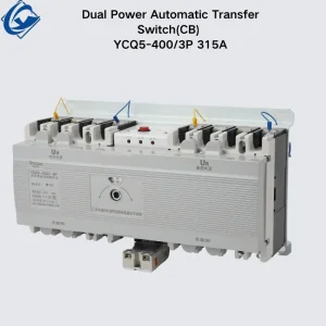 ATS Dual Power Automatic Transferswitch 3p 315A CB Manual ATS Switch Automatic Transfer