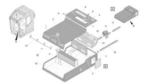 3222325378/Cabin Air Filter/Drilling Rig/Mining Machinery Parts