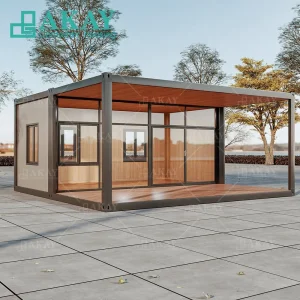 Casa Modular Casa Prefabricada de la Fábrica de Origen 2-Bedroom Casa Contenedor para Uso Residencial y de Oficina