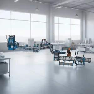 Fully Automatic Packing System Smart Pouch Packing Equipment Efficient Automatic Small Packer