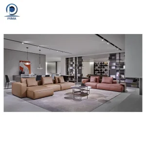 Ergonomic Design Modern Sofa Good Posture Support Lumbar Comfort Long Lasting