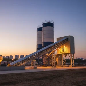 High Capacity Hzs180 Concrete Batching Plant for Industrial Applications