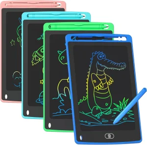 Writing LCD Tablet for Kids, 8.5 Inch Colorful Doodle Board Drawing Tablet, Educational Toys