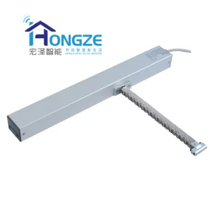 Electric Motorized Aluminium Modern Durable Single Chain Drive Window Opener With Remote Control For Roof Skylight
