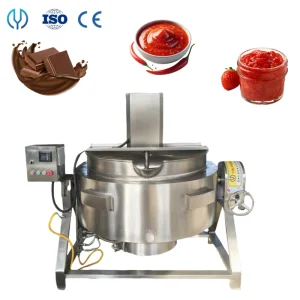 Industrial Automatic Cooking Pot Boiler Mixing Kettle