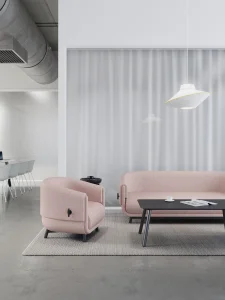 Genuine Leather Loveseat